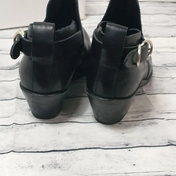 Rag &amp; Bone Sullivan Ankle Bootie Boot Shoes Black US 8 EUR 38.5