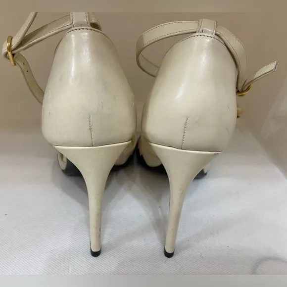 Ralph Lauren purple Label Shoes Heels Sandals 39.5 Italy Color- Blocked pump