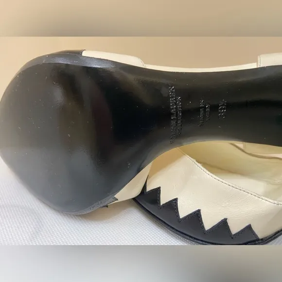 Ralph Lauren purple Label Shoes Heels Sandals 39.5 Italy Color- Blocked pump