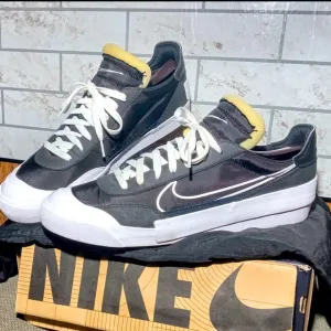 🔥RARE NIKE DROP-TYPE SACAI LOW EUC SZ 12 BLACK