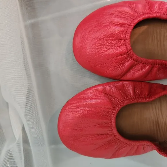 RARE! Poppy Tieks In Size 6