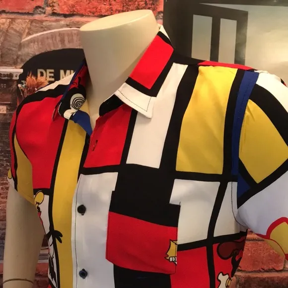 Reason fancy colorful shirt