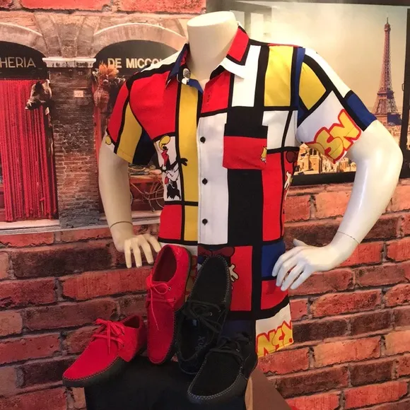 Reason fancy colorful shirt