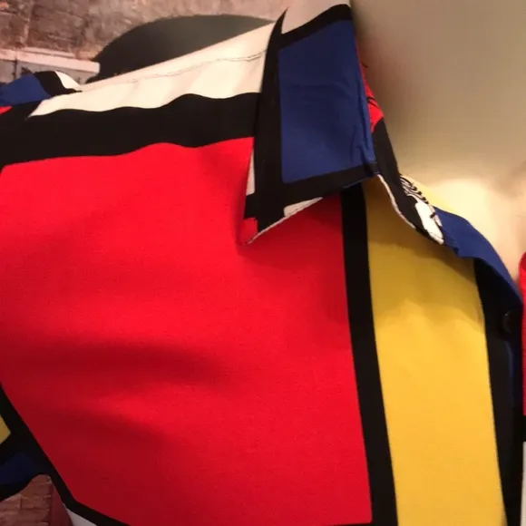 Reason fancy colorful shirt