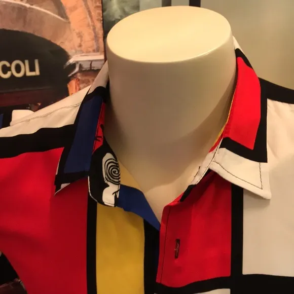 Reason fancy colorful shirt
