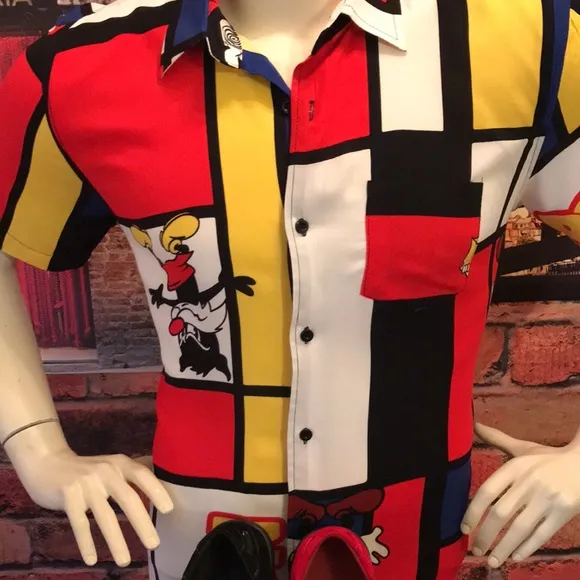 Reason fancy colorful shirt