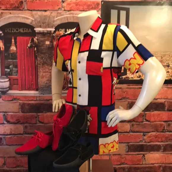 Reason fancy colorful shirt