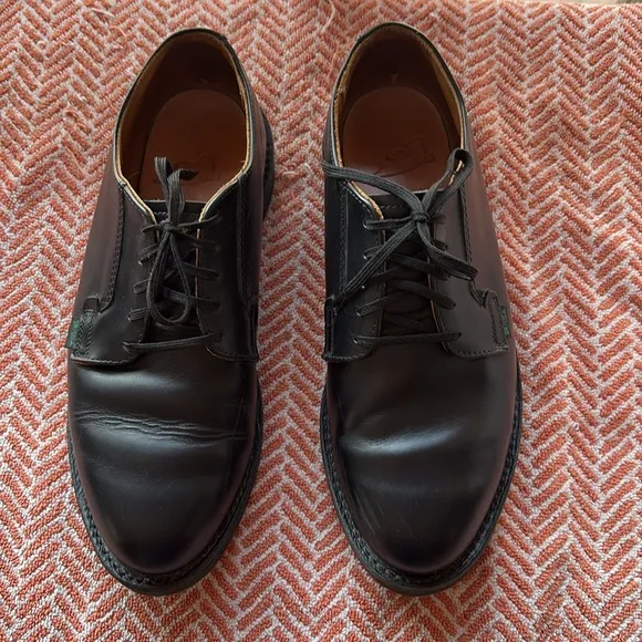 Red Wing Heritage Men's Postman Oxford 101 Factory Second Black Shoes 8