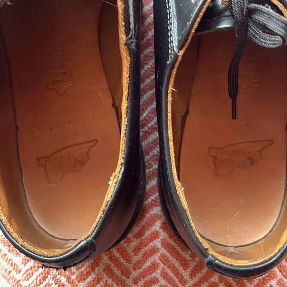 Red Wing Heritage Men's Postman Oxford 101 Factory Second Black Shoes 8
