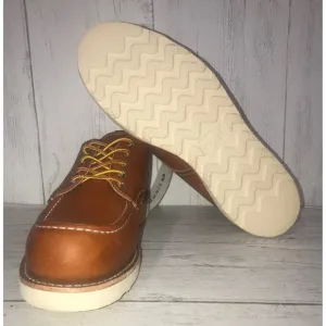 Red Wing Moc Oxford Shoes Leather Work Casual Dress Shoes Brown 9D NWT