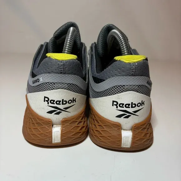 Reebok Nano X 10 J’ Cool Shadow Black Gum Sneaker Shoes EF8088 Size 5 Big Kids