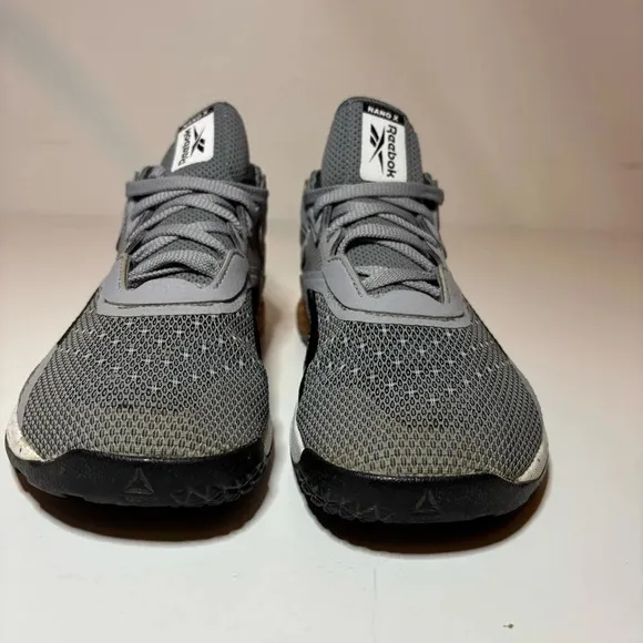 Reebok Nano X 10 J’ Cool Shadow Black Gum Sneaker Shoes EF8088 Size 5 Big Kids