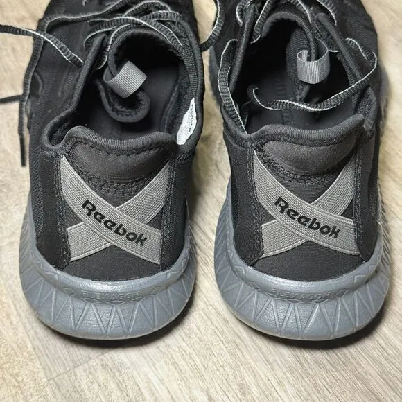 Reebok Safety Shoes‎ Men Size 10.5 W Black Flexagon 3.0 Work Shoes Memory Foam