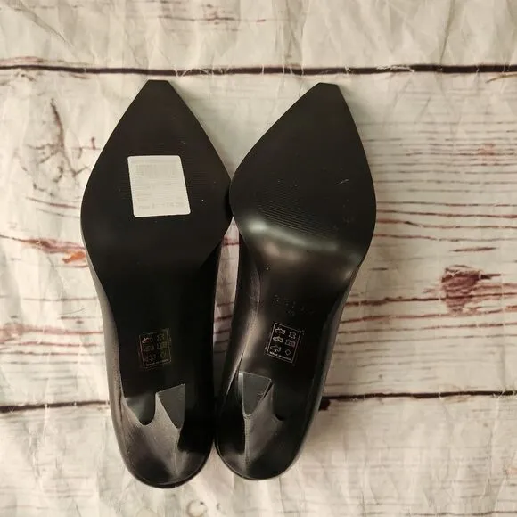 Reiss Ada Court Leather Heels Size 40 NWOB