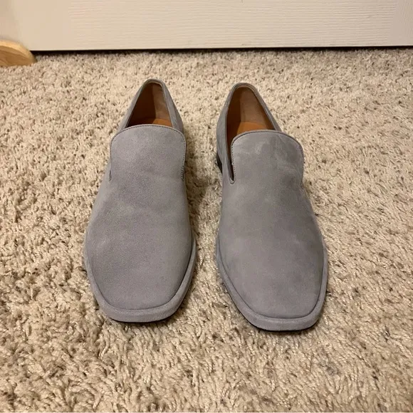 ROBERT CLERGERIE Flats / Loafers OLYMPIA 8 Grey - Sz 7.5 M (EU 37.5) France NEW!