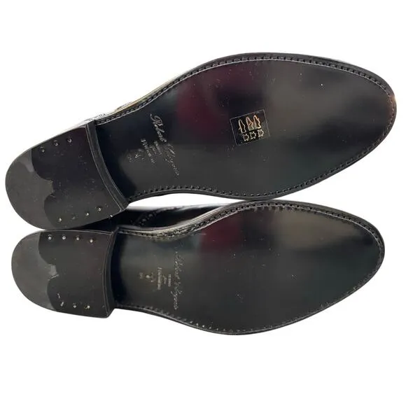 Robert Clergerie Wingtip Oxfords Dress Shoes Black  SZ EU43 US10
