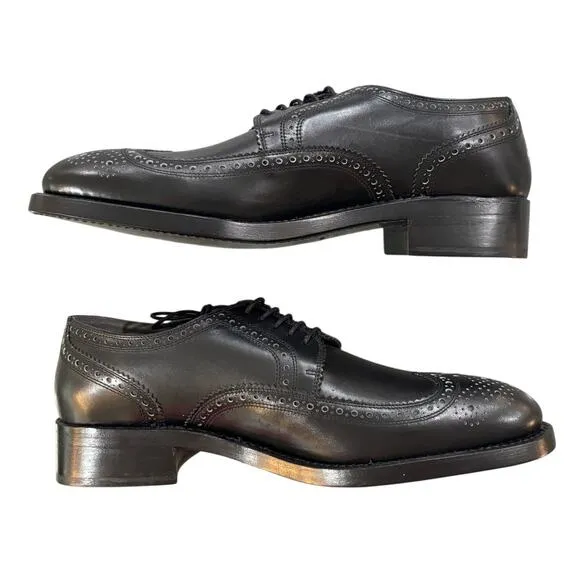 Robert Clergerie Wingtip Oxfords Dress Shoes Black  SZ EU43 US10