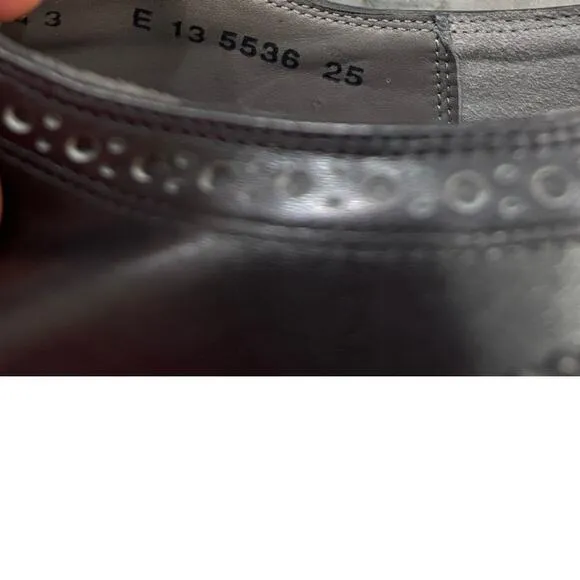 Robert Clergerie Wingtip Oxfords Dress Shoes Black  SZ EU43 US10
