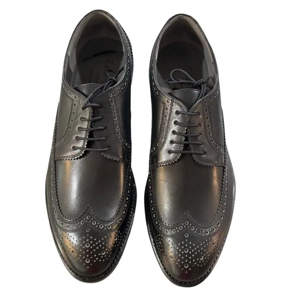Robert Clergerie Wingtip Oxfords Dress Shoes Black  SZ EU43 US10