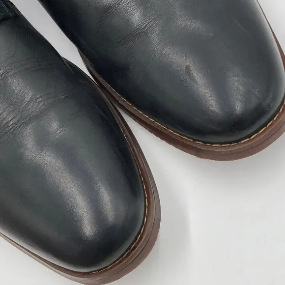 Rockport Black men Dress shoes Leather Oxfords Size 11.5