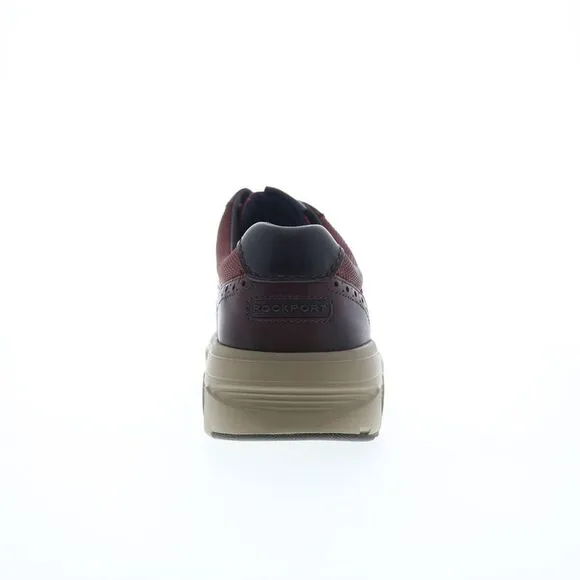 Rockport Mens ReboundX Wingtip Burgundy Shoes (NWT)
