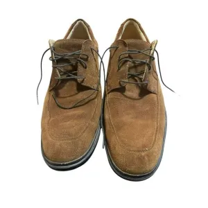Rockport Mens Brown Lace Up Round Toe Suede Upper Oxford Shoes Size 11