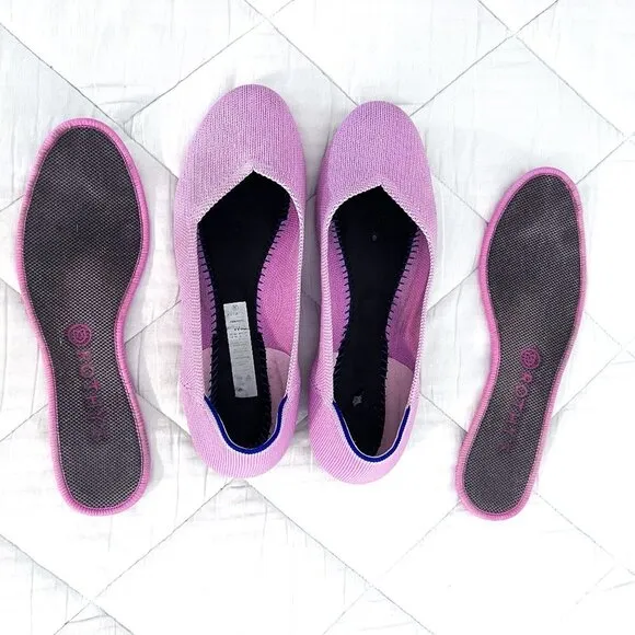 Rothy's begonia flats size 10
