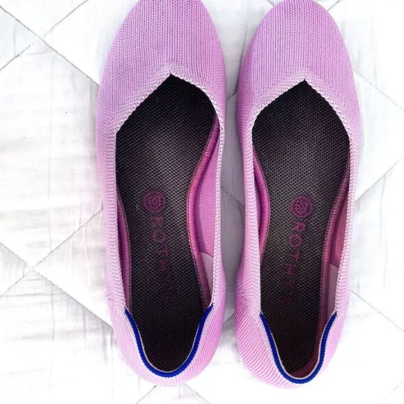 Rothy's begonia flats size 10