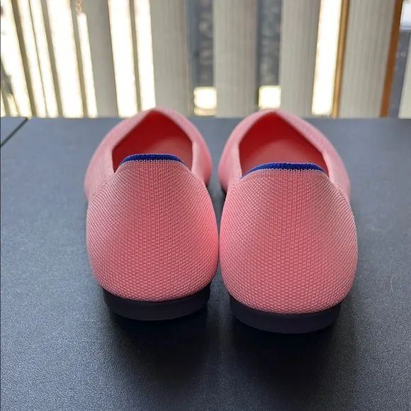 Rothy's Carnation The Point II Pink Flats Size 8.5