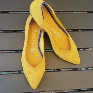 Rothy's Point Marigold Yellow Flats