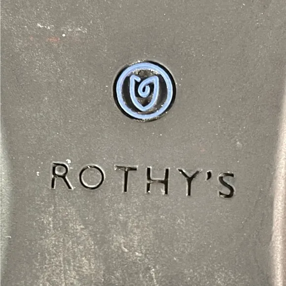 Rothy's Retired The Point Gray Camo Camouflage White Halo Pointed Flats Shoes