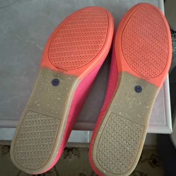 Rothy’s The Flat Tropical Pink Limited Edition Women’s Size 7