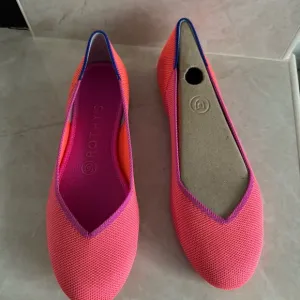 Rothy’s The Flat Tropical Pink Limited Edition Women’s Size 7
