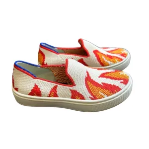 ROTHY's The Kids Sneaker Flames Slip on Flats Shoes Toddler Size 10 Unisex