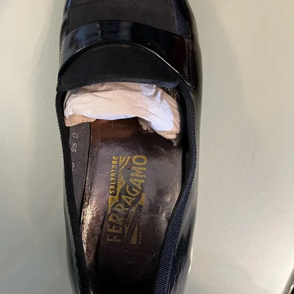 Salvatore Ferragamo Men's Black Loafers