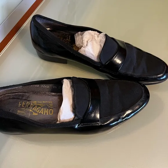 Salvatore Ferragamo Men's Black Loafers