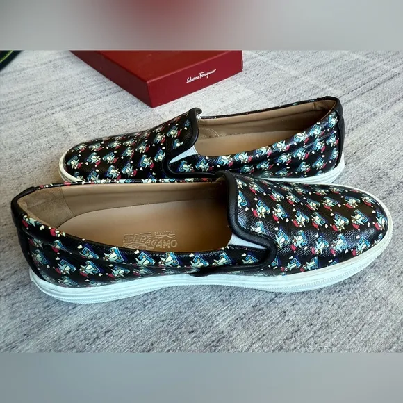 Salvatore Ferragamo Multicolor Patterned Shoes