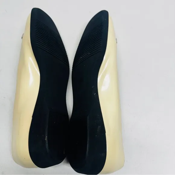 Salvatore Ferragamo pale yellow Women's Shoes size 10.5