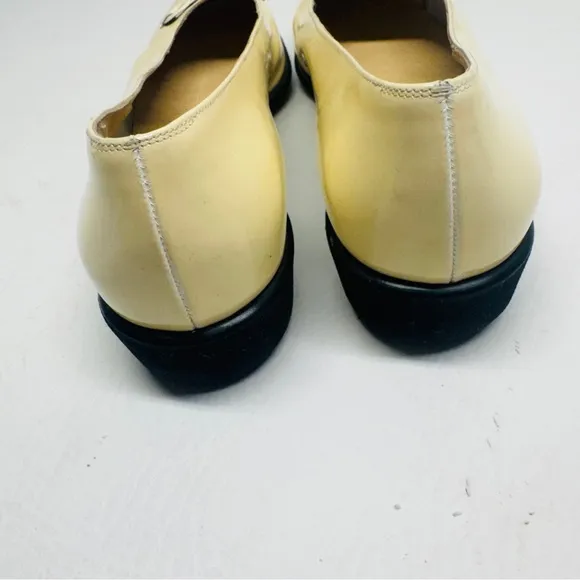 Salvatore Ferragamo pale yellow Women's Shoes size 10.5