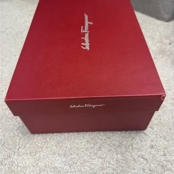 Salvatore Ferragamo Women's Red Patent Leather Pumps