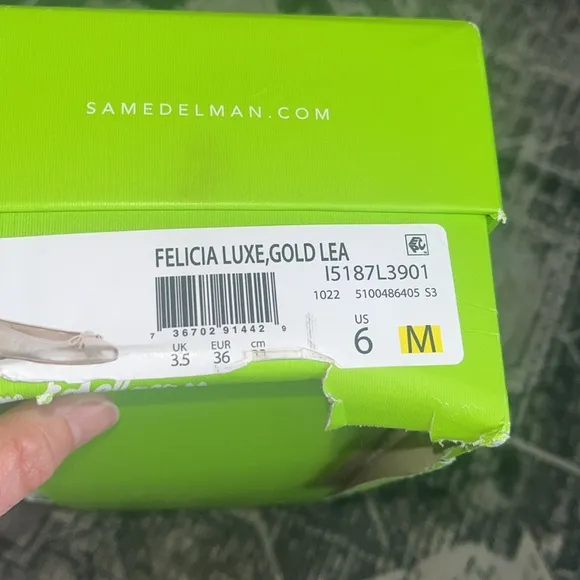 Sam Edelman FELICIA LUXE BALLET FLAT size 6