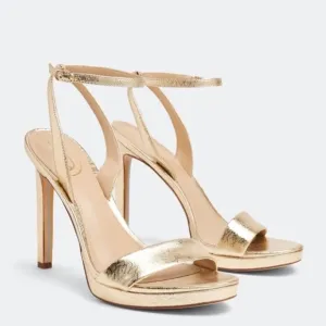 Sam Edelman Jade gold leaf high heel sandals