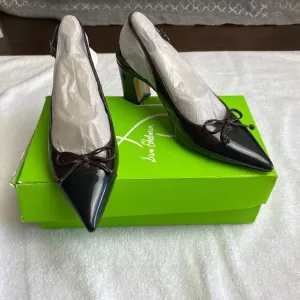 Sam Edelman Willette Heels Women 6.5 Chocolate Patentcore Office Chic