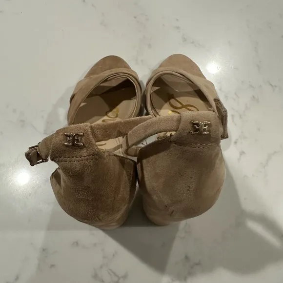 Sam Edelman Women's Tan Heels Sandals Size 11