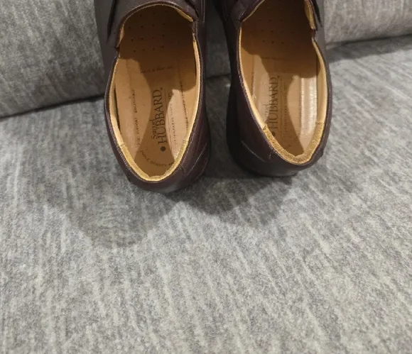 Samuel Hubbard Men's Ivy Legend Brown Penny Loafer Vibram Sole Size 10.5