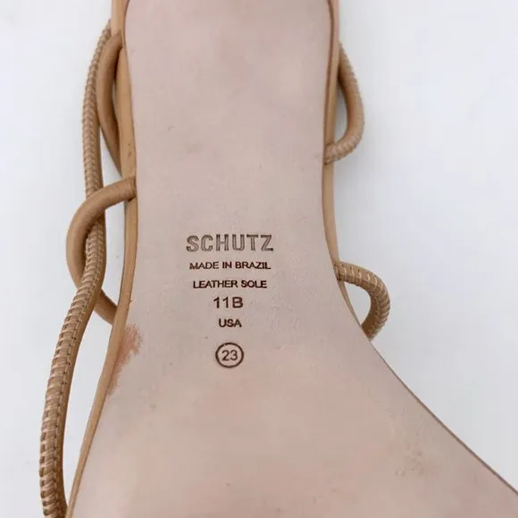 SCHUTZ Gabiele Strappy Leather Sandals