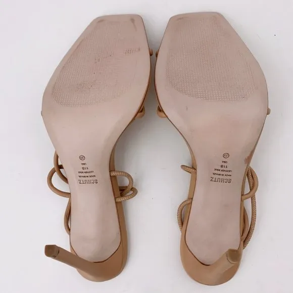 SCHUTZ Gabiele Strappy Leather Sandals