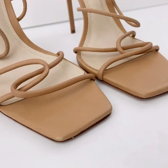 SCHUTZ Gabiele Strappy Leather Sandals