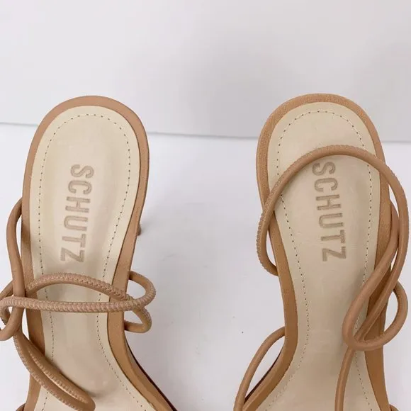 SCHUTZ Gabiele Strappy Leather Sandals