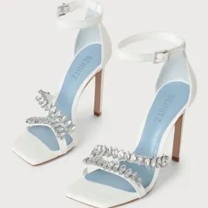 Schutz Linsey rhinestone heels